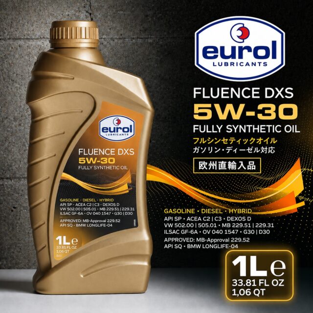 Eurol（ユーロル）Fluence DXS（フルエンス DXS）5W-30 1L エンジンオイル